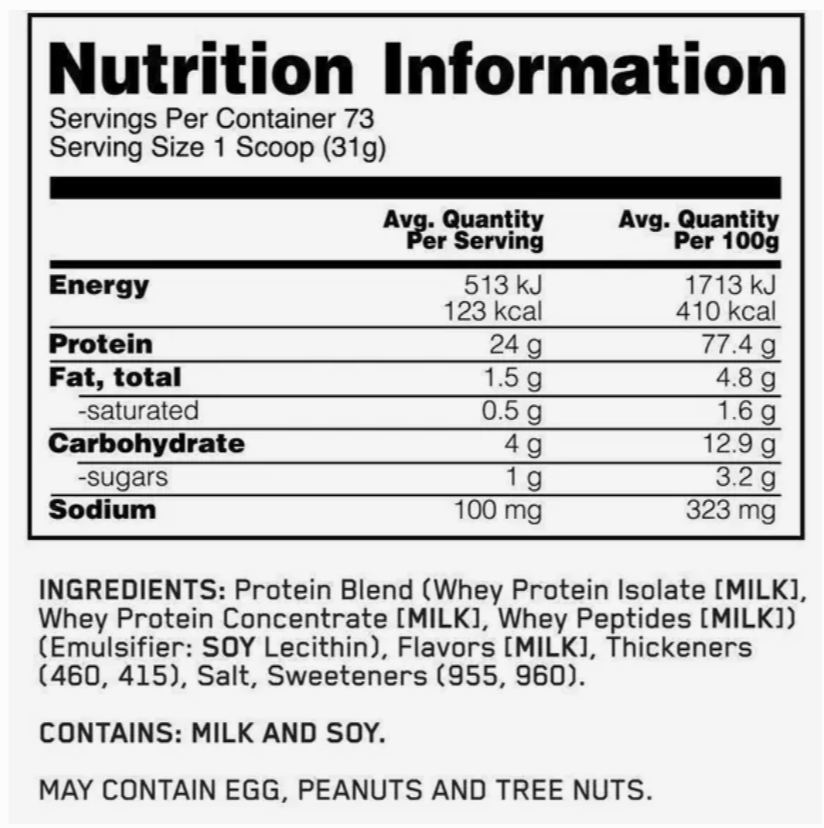 Gold Standard 100% Whey by Optimum Nutrition