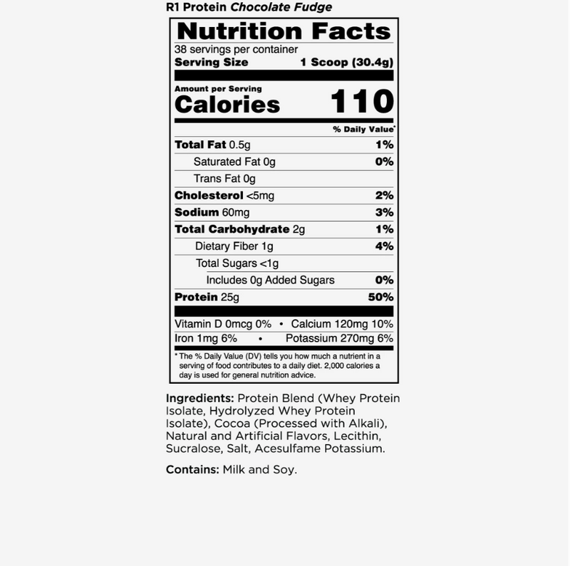 R1 Protein Isolate – Rule 1