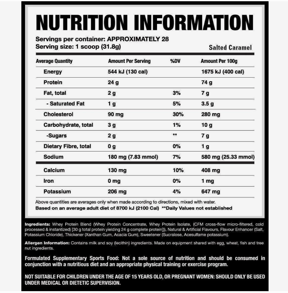 Precision Whey – Precision Nutrition